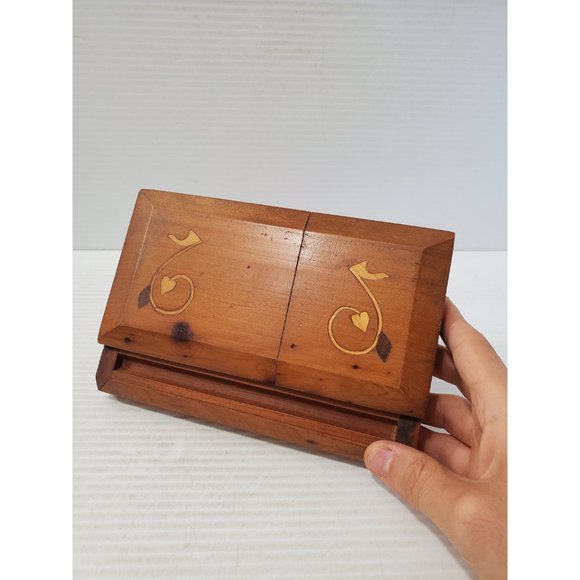 Vintage jewelry box, Moroccan Thuya box, handmade Thuya box For Office ,… - Picture 3 of 10